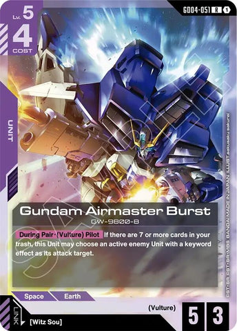 Image for Gundam Airmaster Burst (GD04-051) (GD04) - Gundam Card Game
