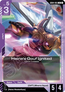Image for Heine's Gouf Ignited (GD04-055) (GD04) - Gundam Card Game