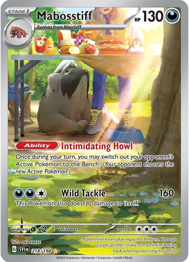 Mabosstiff (218/198) [Escarlata y Púrpura: Set Base]