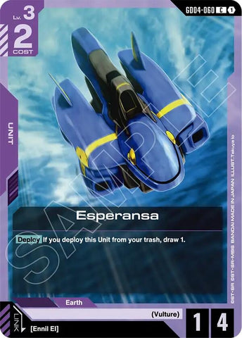 Image for Esperansa (GD04-060) (GD04) - Gundam Card Game