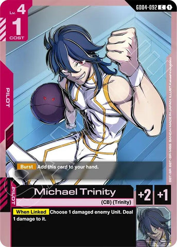 Image for Michael Trinity (GD04-092) (GD04) - Gundam Card Game