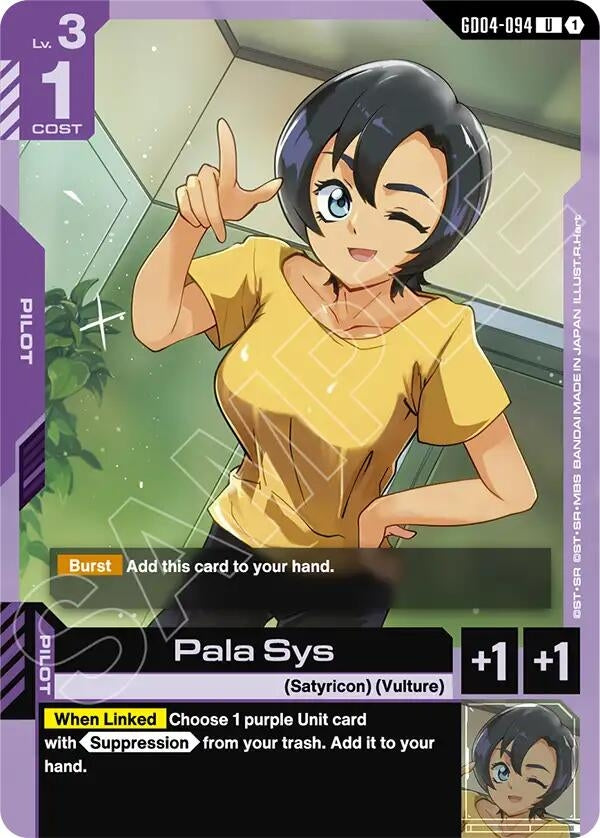 Image for Pala Sys (GD04-094) (GD04) - Gundam Card Game