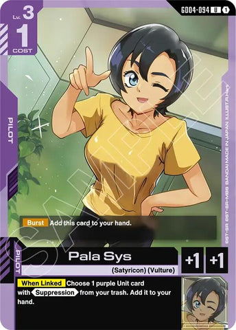 Image for Pala Sys (GD04-094) (GD04) - Gundam Card Game