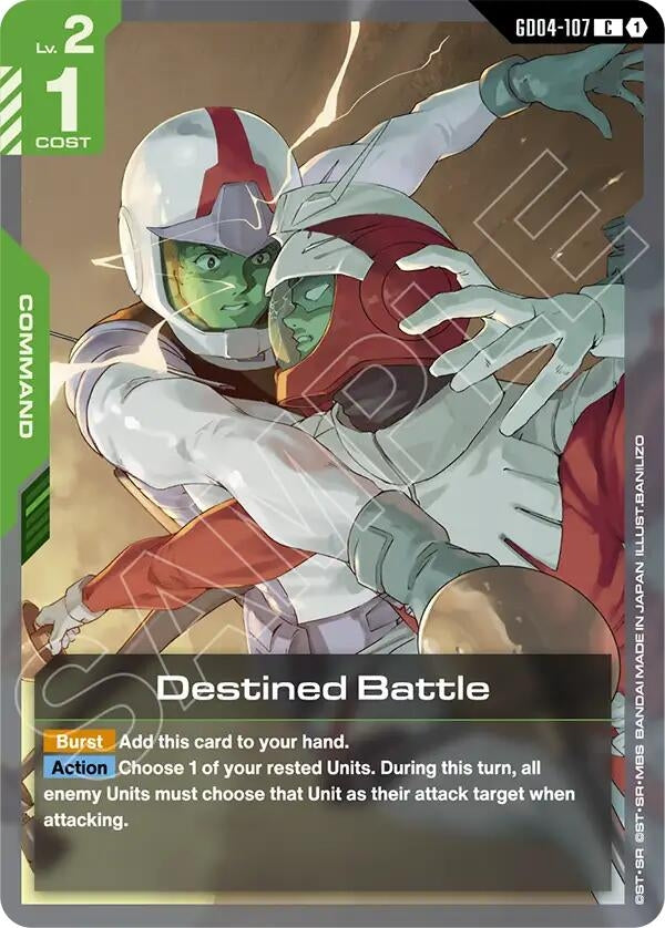 Image for Destined Battle (GD04-107) (GD04) - Gundam Card Game