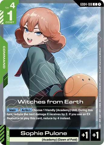 Image for Witches from Earth (GD04-108) (GD04) - Gundam Card Game