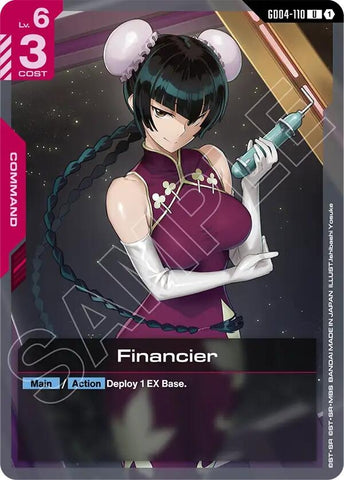 Image for Financier (GD04-110) (GD04) - Gundam Card Game