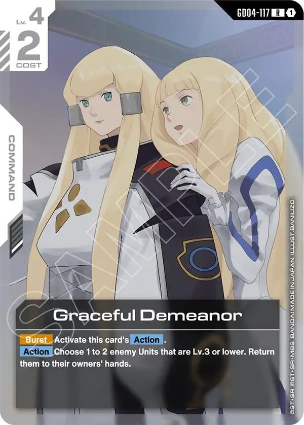 Image for Graceful Demeanor (GD04-117) (GD04) - Gundam Card Game