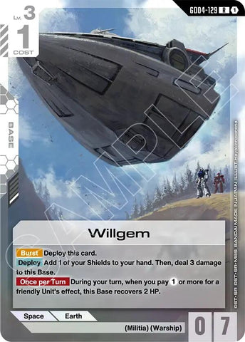 Image for Willgem (GD04-129) (GD04) - Gundam Card Game