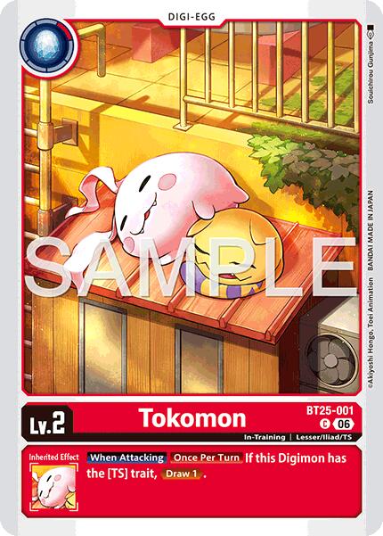 Tokomon [BT25-001] [Double Révolution]
