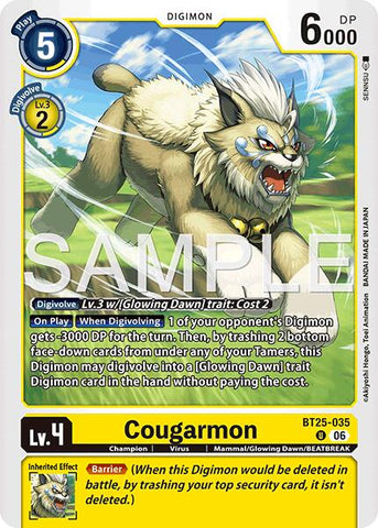 Cougarmon [BT25-035] [Révolution Duale]