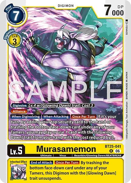 Image for Murasamemon (BT25-041 R) (BT-25) - Digimon Card Game