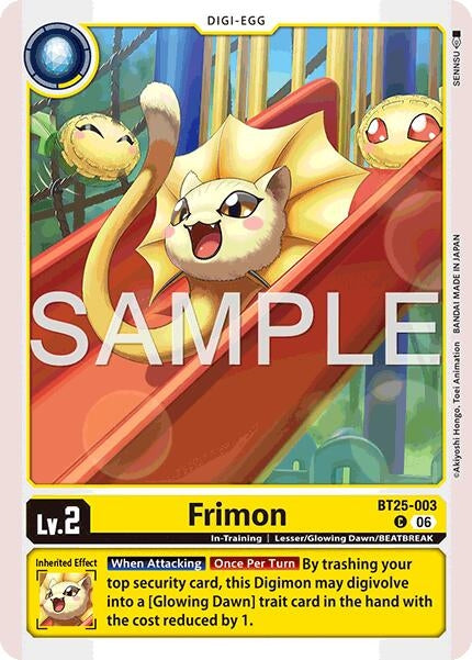 Image for Frimon (BT25-003 C) (BT-25) - Digimon Card Game