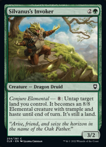 Invocateur de Silvanus [Commander Legends : Battle for Baldur's Gate]