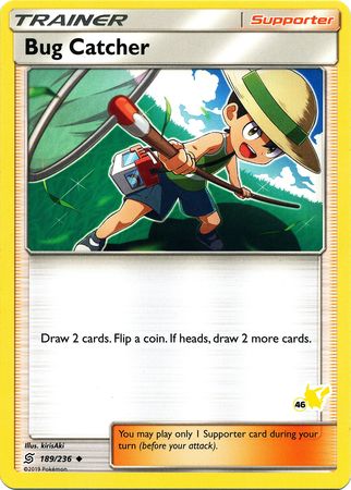 Attrape-insectes (189/236) (Tampon Pikachu #46) [Académie de combat 2020]