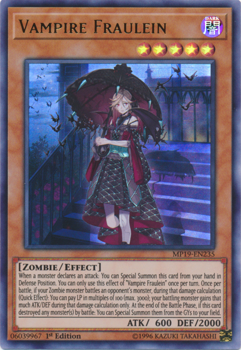 Vampire Fraulein [MP19-SP235] Ultra Rara