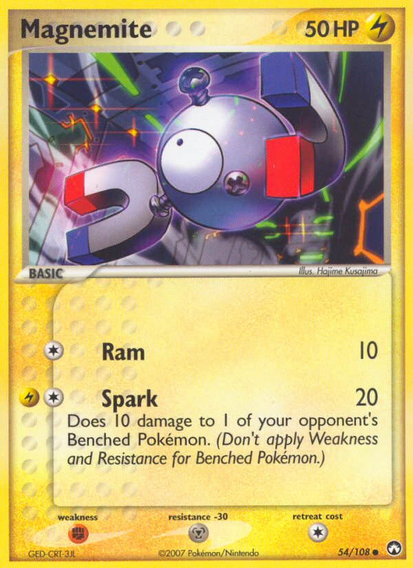 Magnemite (54/108) [EX: Gardiens du Pouvoir]
