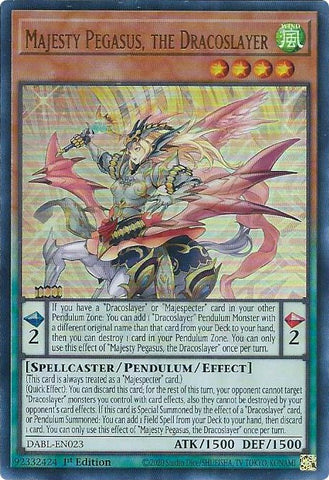 Majestad Pegaso, el Asesino de Dragones [DABL-EN023] Ultra Rara
