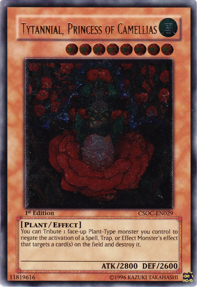 Tytannial, Princesse des Camélias (UTR) [CSOC-FR029] Ultimate Rare