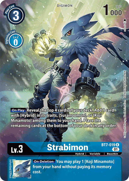 Strabimon [BT7-019] (Arte alternativo) [Next Adventure]