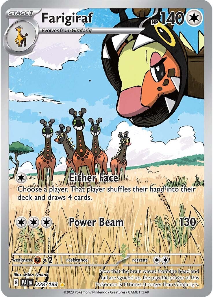 Farigiraf (228/193) [Escarlata y Púrpura: Evolución en Paldea]