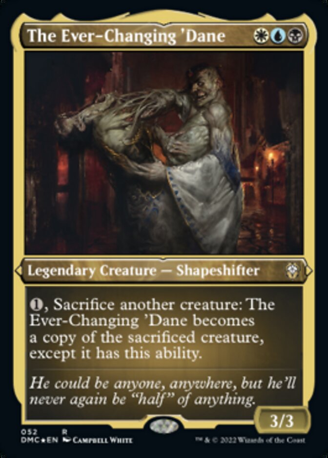 Le « Dane » éternellement changeant (gravure à l'acide) [Commandant de Dominaria uni]
