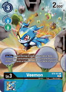 Veemon [BT8-021] (Paquete de prelanzamiento Fase Dimensional) [Promociones Despertar Nuevo]