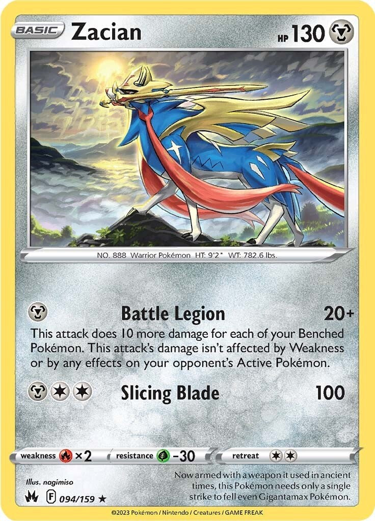 Zacian (094/159) [Espada y Escudo: Cénit Supremo]