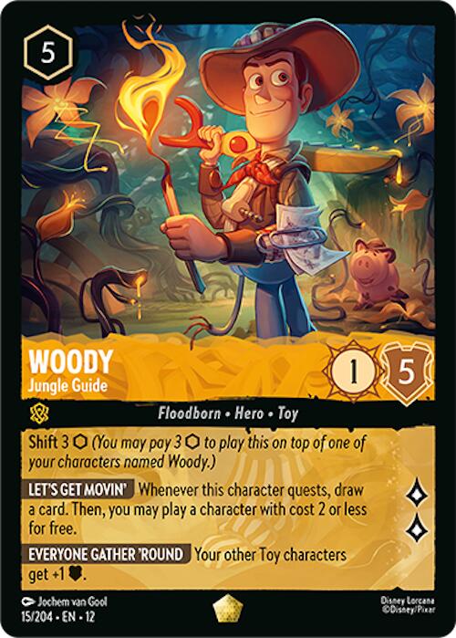 Woody - Guide de la jungle (15/204) [Inconnu Sauvage]