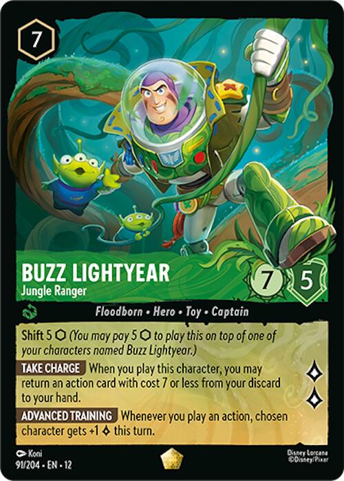 Buzz Lightyear - Ranger de la jungle (91/204) [Terres sauvages inconnues]