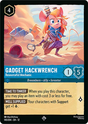 Gadget Hackwrench - Mécanicienne Ingénieuse (145/204) [Terres inconnues]
