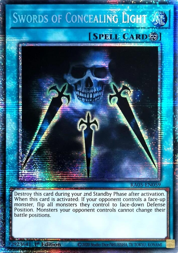 Image for Swords of Concealing Light (Starlight Rare) (RA05-EN059) (RA05) - YuGiOh