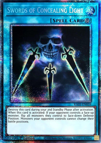Image for Swords of Concealing Light (Starlight Rare) (RA05-EN059) (RA05) - YuGiOh