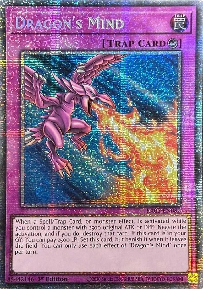 Image for Dragon's Mind (Starlight Rare) (RA05-EN082) (RA05) - YuGiOh