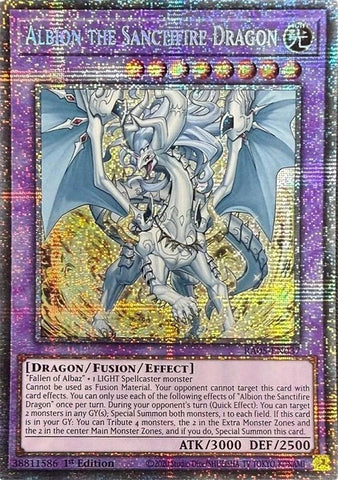 Image for Albion the Sanctifire Dragon (Starlight Rare) (RA05-EN037) (RA05) - YuGiOh