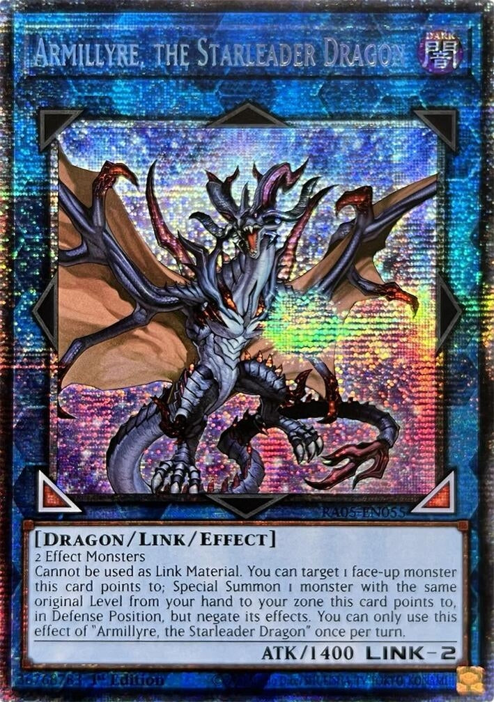 Image for Armillyre, the Starleader Dragon (Starlight Rare) (RA05-EN055) (RA05) - YuGiOh