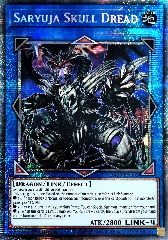 Image for Saryuja Skull Dread (Starlight Rare) (RA05-EN053) (RA05) - YuGiOh