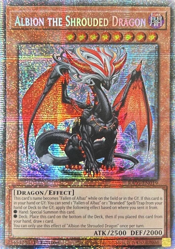 Albion le Dragon Voilé (Starlight Rare) [RA05-FR019] Starlight Rare