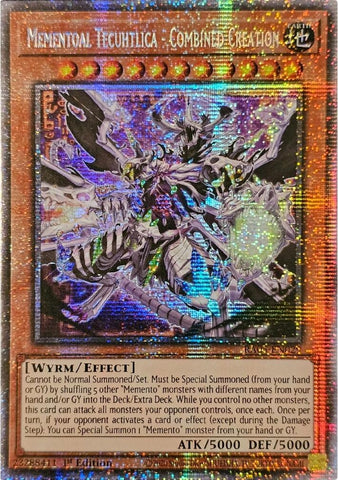Image for Mementoal Tecuhtlica - Combined Creation (Starlight Rare) (RA05-EN029) (RA05) - YuGiOh
