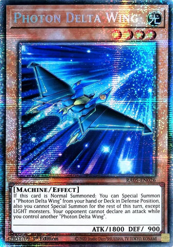 Image for Photon Delta Wing (Starlight Rare) (RA05-EN026) (RA05) - YuGiOh