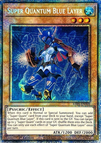 Image for Super Quantum Blue Layer (Starlight Rare) (RA05-EN009) (RA05) - YuGiOh