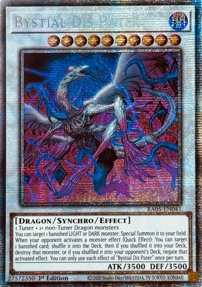 Image for Bystial Dis Pater (Starlight Rare) (RA05-EN041) (RA05) - YuGiOh