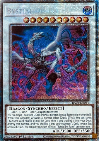 Image for Bystial Dis Pater (Starlight Rare) (RA05-EN041) (RA05) - YuGiOh