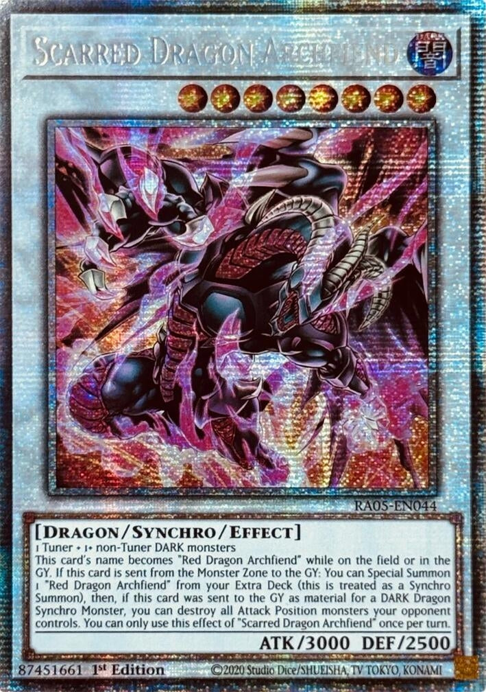 Image for Scarred Dragon Archfiend (Starlight Rare) (RA05-EN044) (RA05) - YuGiOh