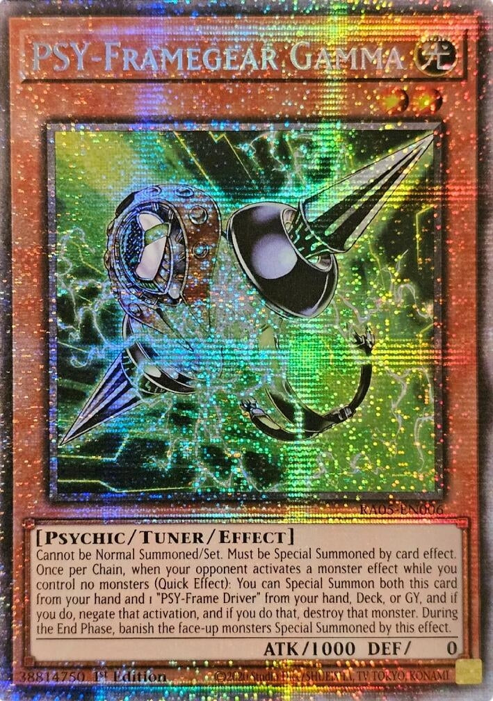 Image for PSY-Framegear Gamma (Starlight Rare) (RA05-EN006) (RA05) - YuGiOh