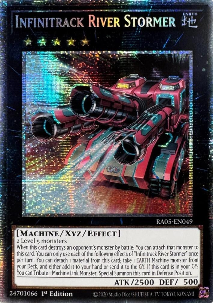 Image for Infinitrack River Stormer (Starlight Rare) (RA05-EN049) (RA05) - YuGiOh