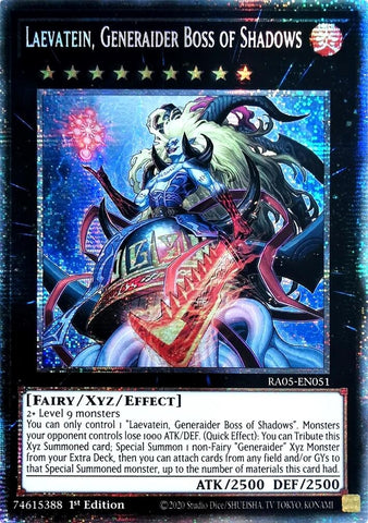 Image for Laevatein, Generaider Boss of Shadows (Starlight Rare) (RA05-EN051) (RA05) - YuGiOh