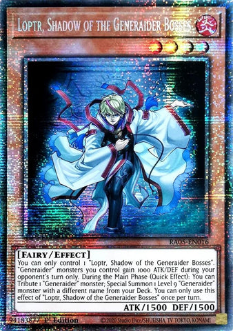 Image for Loptr, Shadow of the Generaider Bosses (Starlight Rare) (RA05-EN016) (RA05) - YuGiOh