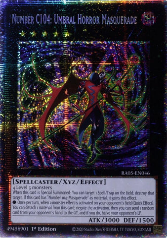 Image for Number C104: Umbral Horror Masquerade (Starlight Rare) (RA05-EN046) (RA05) - YuGiOh