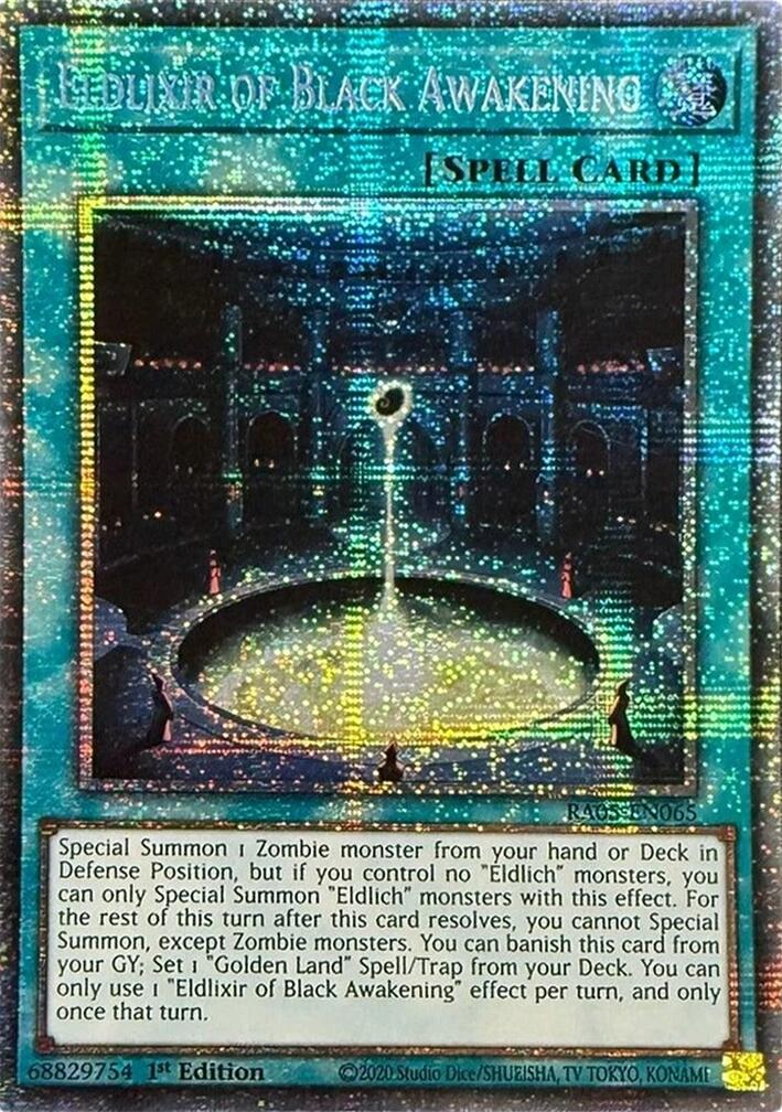 Eldlixir de l'Éveil Noir (Starlight Rare) [RA05-FR065] Starlight Rare