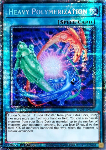 Image for Heavy Polymerization (Starlight Rare) (RA05-EN071) (RA05) - YuGiOh